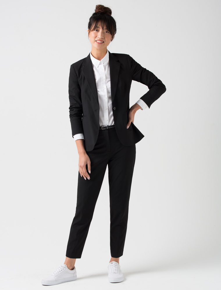 Women's Taylor Business Suit Black