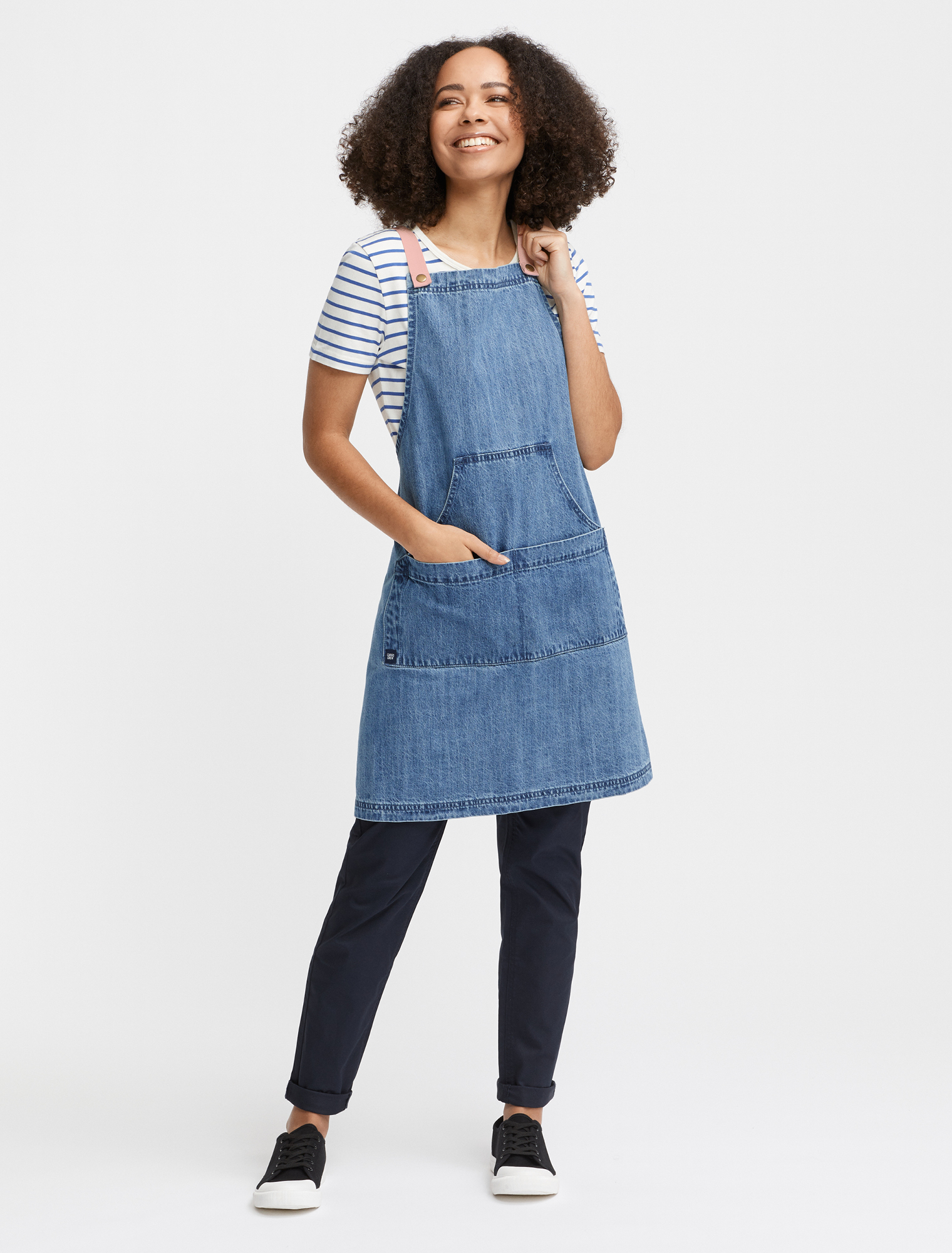 Ace Bib Apron - Swedish Light Blue Apron