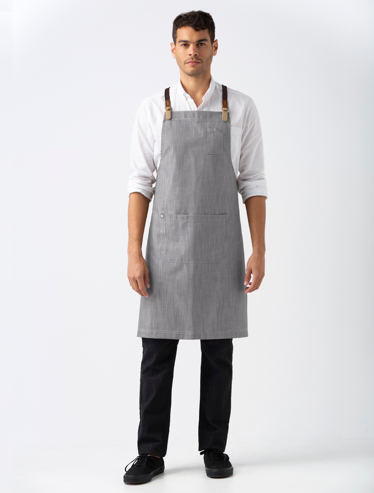 ★ ✴︎VICTOR✴︎ ★LABOUR AND WAIT BIB APRON Labour & Wait Khaki Dyed Cotton Apron