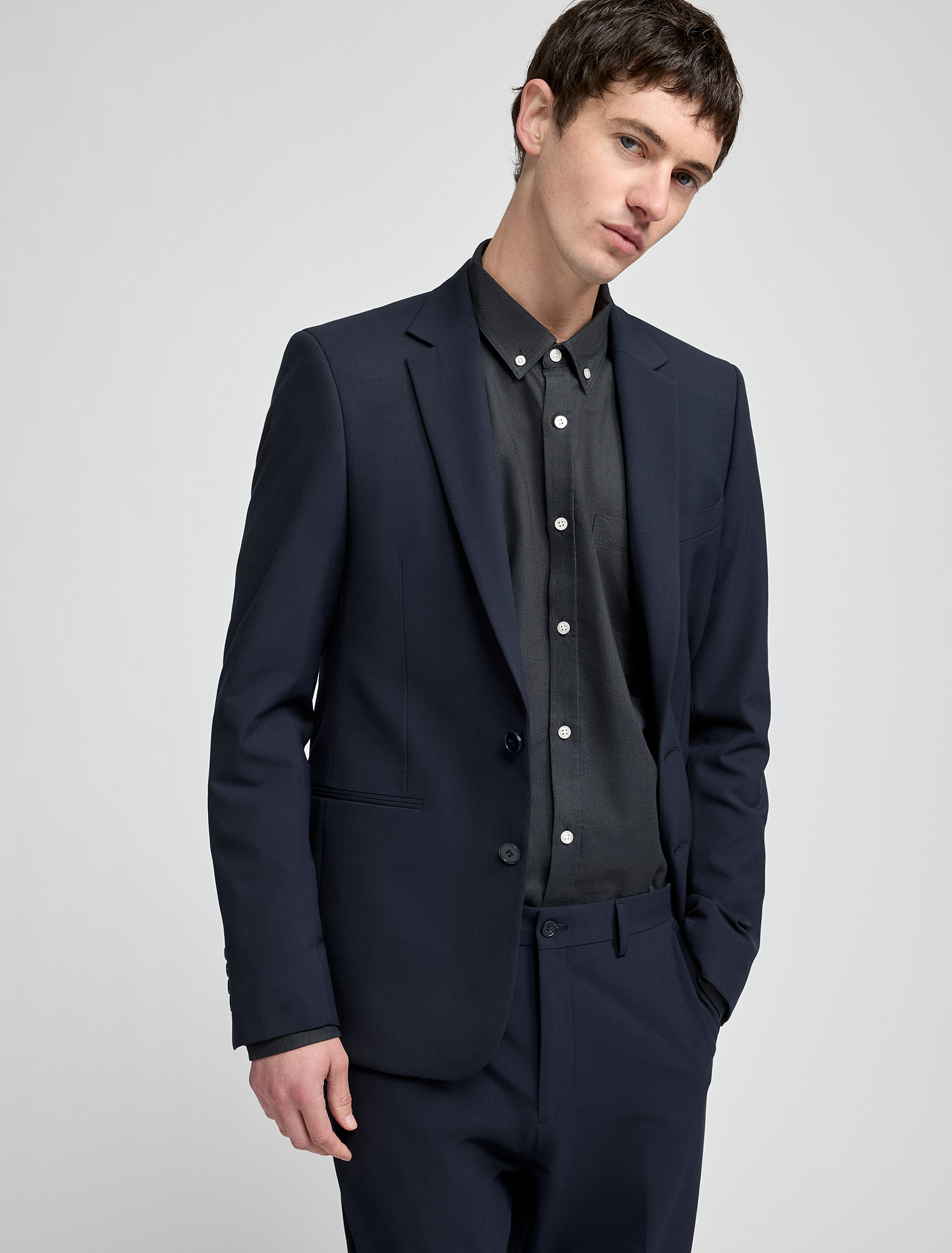 Mens Taylor Blazer - Navy Blue