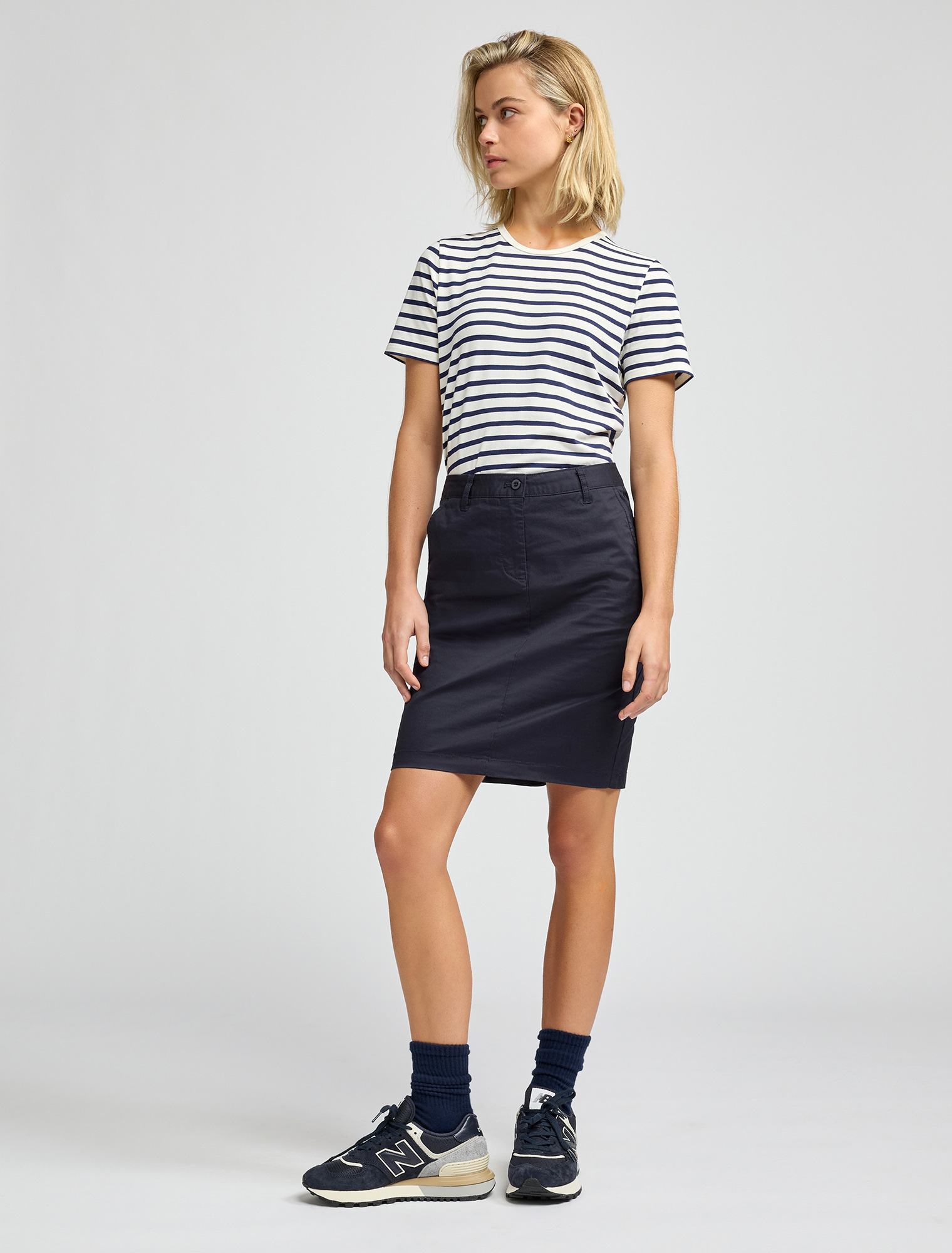 スカート COURREGES Woman Skirt Navy 125CJU217PL0178 7075 COURRÈGES: Skirt woman - Navy | Courrèges skirt