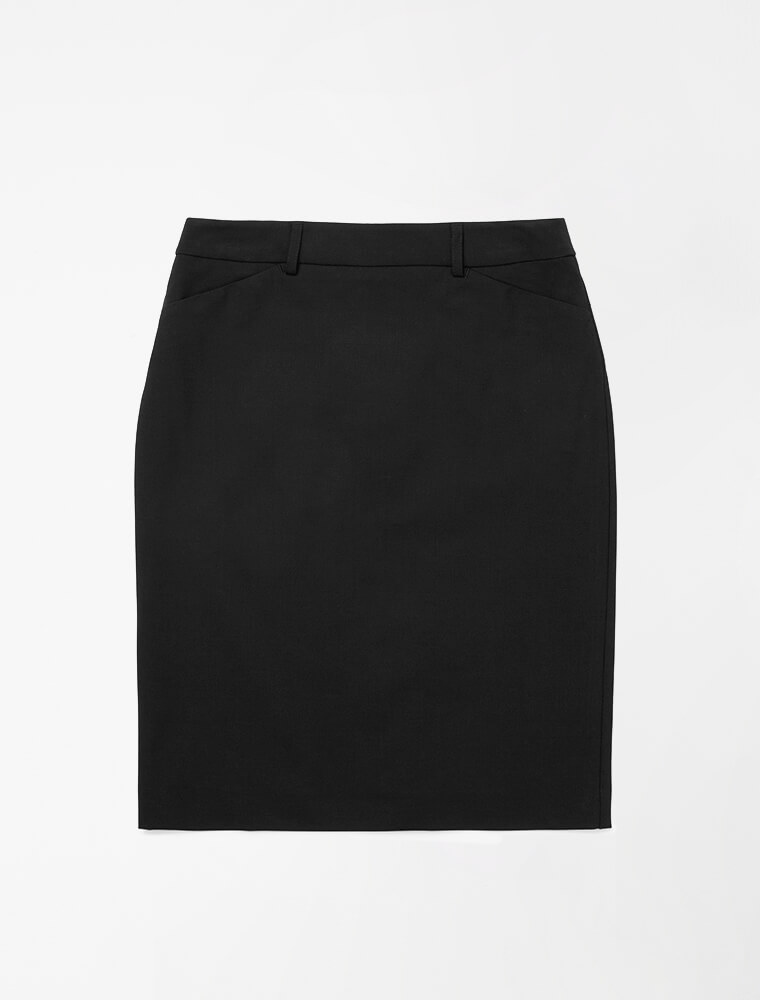 Women's Taylor Skirt - Black Pencil Skirt