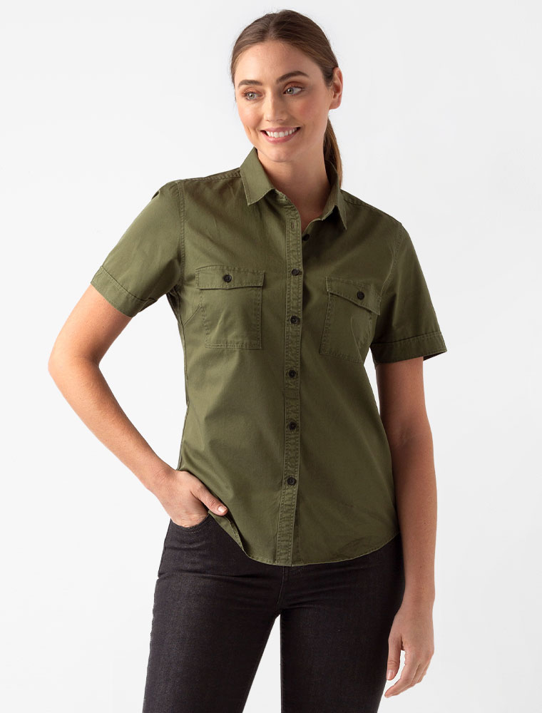 khaki top womens