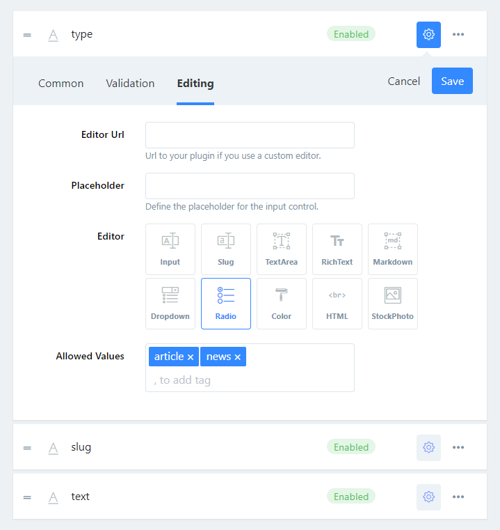 Article or News Schema